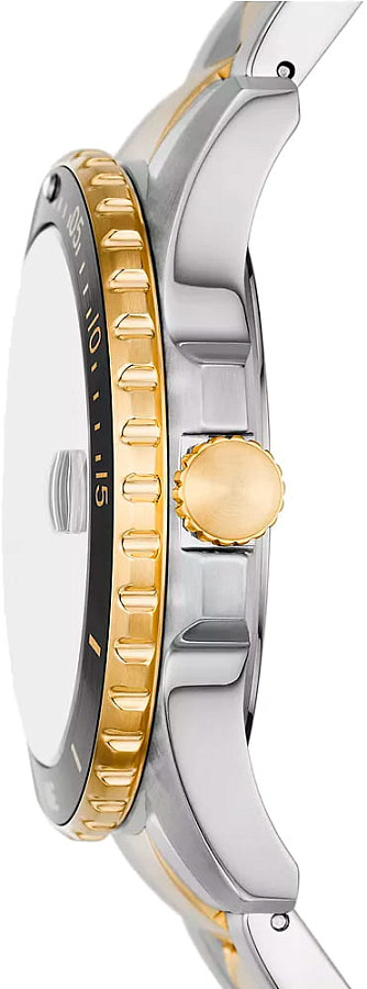 Часы Fossil Blue FS6031 — черный, металл сталь