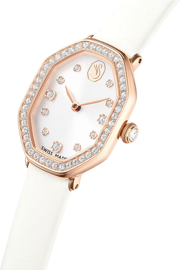 Часы Swarovski Dextera Octagon 5730208 — кожаный, женские