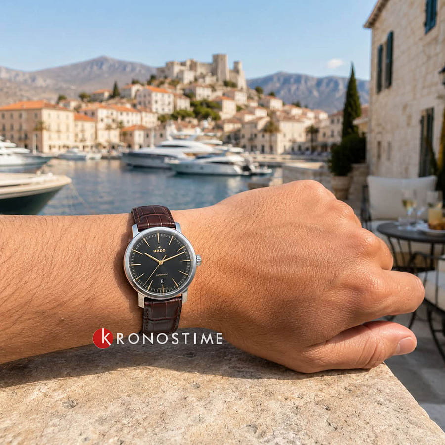 Часы Rado Diamaster R14077116 — металл сталь, Швейцария