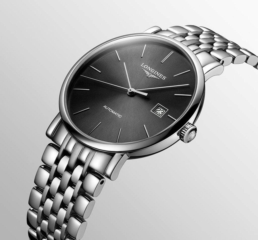 Часы Longines Elegant Collection L4.910.4.72.6 — нержавеющая сталь, женские