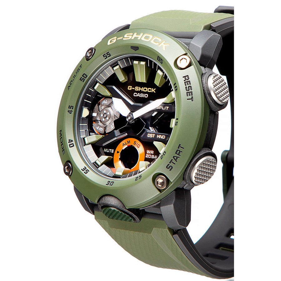 Часы Casio G-Shock GA-2000-3A — карбон, пластик