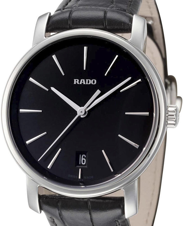 Часы Rado Diamaster R14089185 — кварцевые, сталь металл