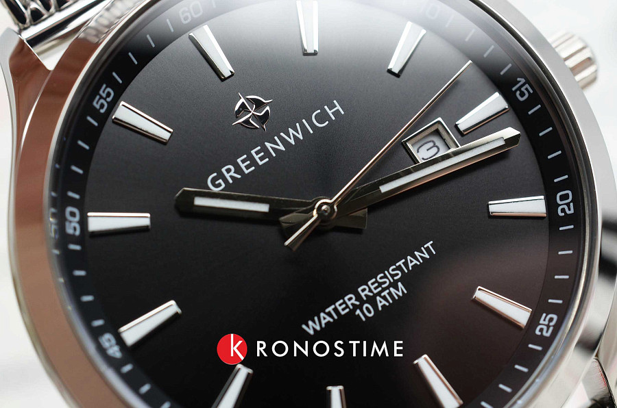 Часы Greenwich Helm GW 041.19.31 — металл сталь, Англия