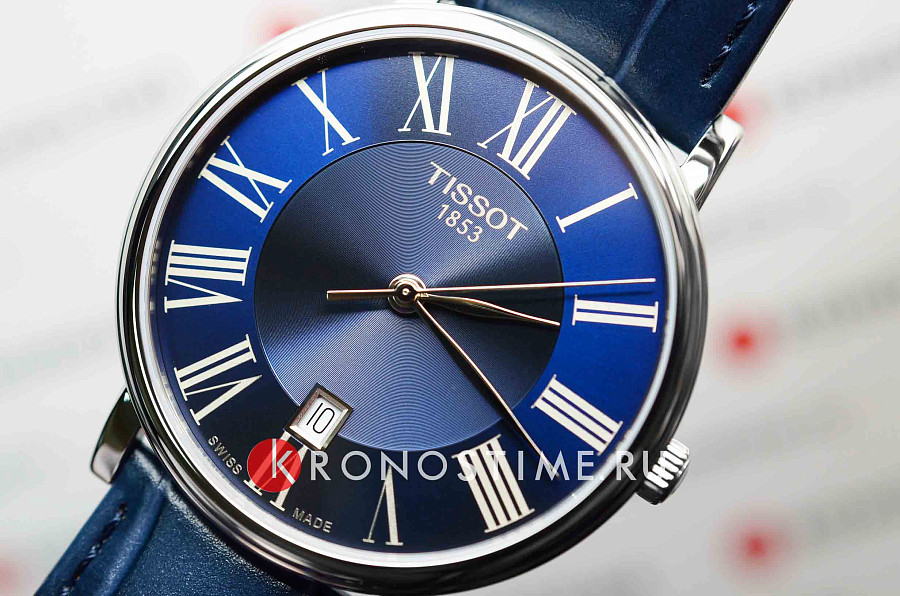 Часы Tissot Carson Premium T122.410.16.043.00 — мужские, кожаный