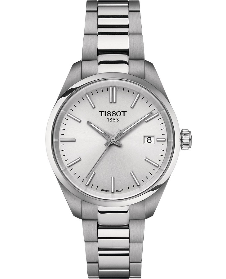 Часы Tissot PR 100 T150.210.11.031.00 — женские, серебристый