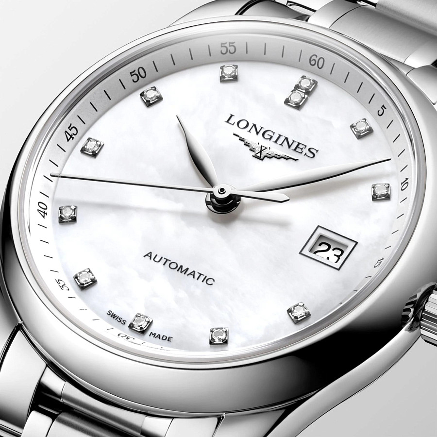 Часы Longines Master L2.257.4.87.6 — женские, нержавеющая сталь