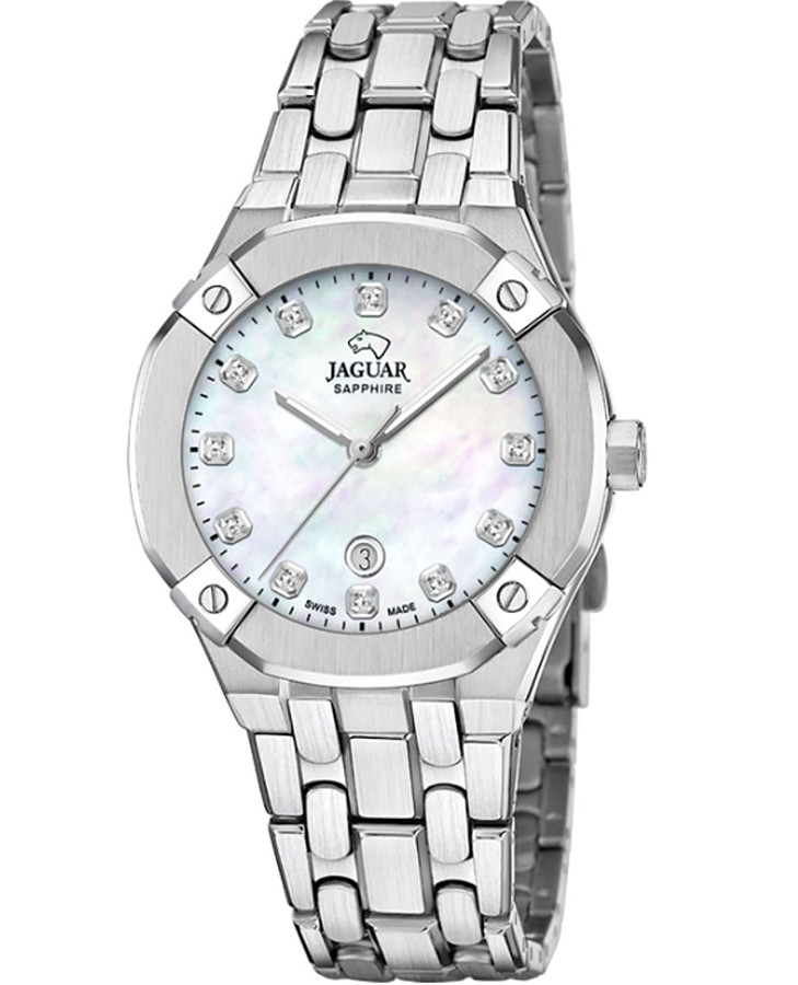 Часы Jaguar Diplomatic Quartz Lady J1016/4 — женские, перламутровый