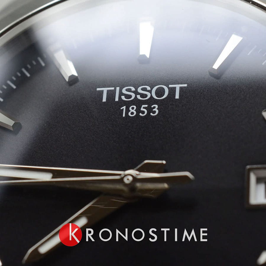 Часы Tissot Gentleman Powermatic 80 Silicium T165.807.11.051.00 — Швейцария, механические