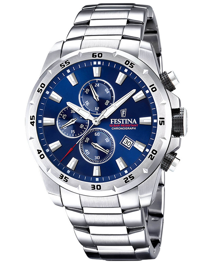 Часы Festina Chrono Sport F20463/2 — мужские, синий