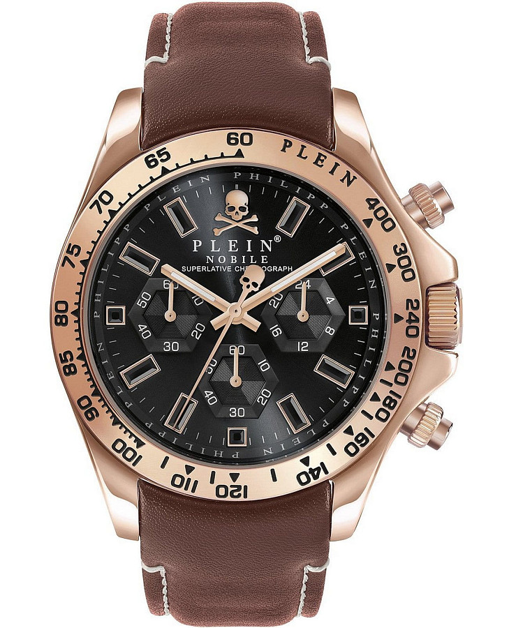 Часы Philipp Plein Nobile Wonder PWCAA0221 — мужские, черный