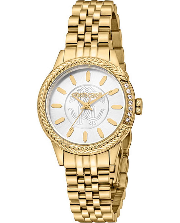Часы Roberto Cavalli RC5L077M1045 — женские, серебристый