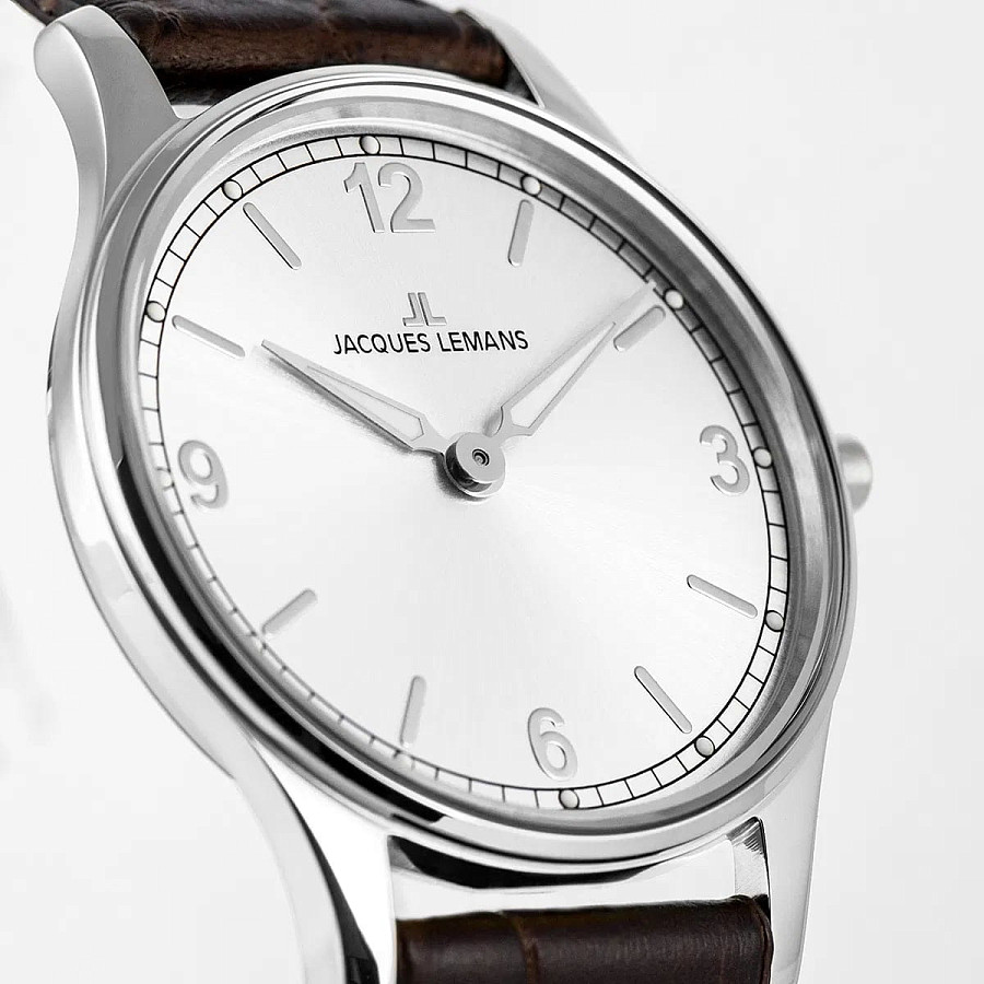 Часы Jacques Lemans London 1-2129B — кварцевые, сталь металл