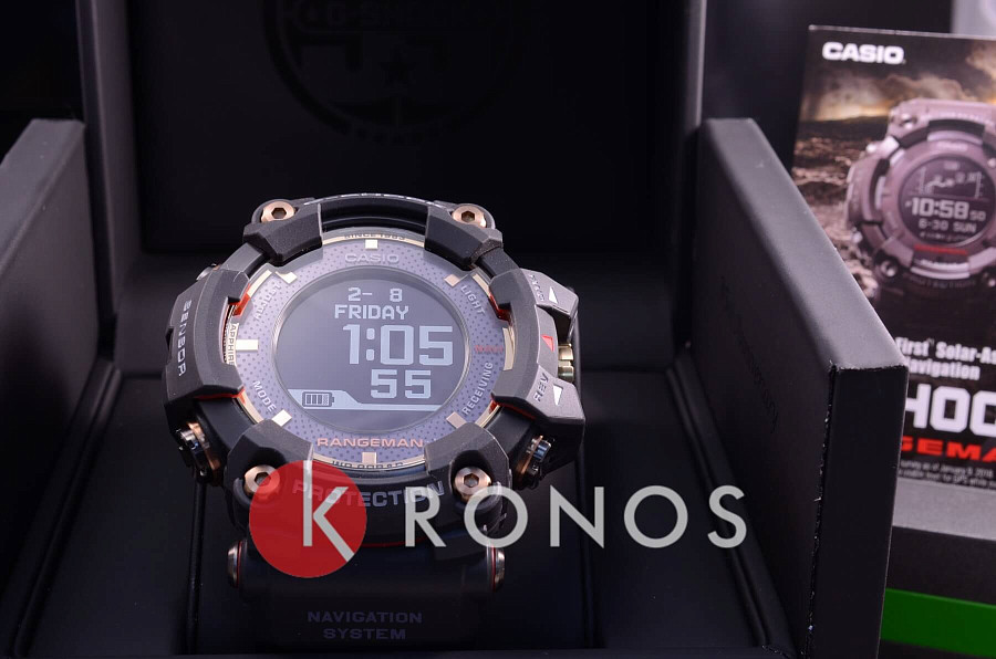 Часы Casio G-Shock GPR-B1000TF-1 — электронные, пластик