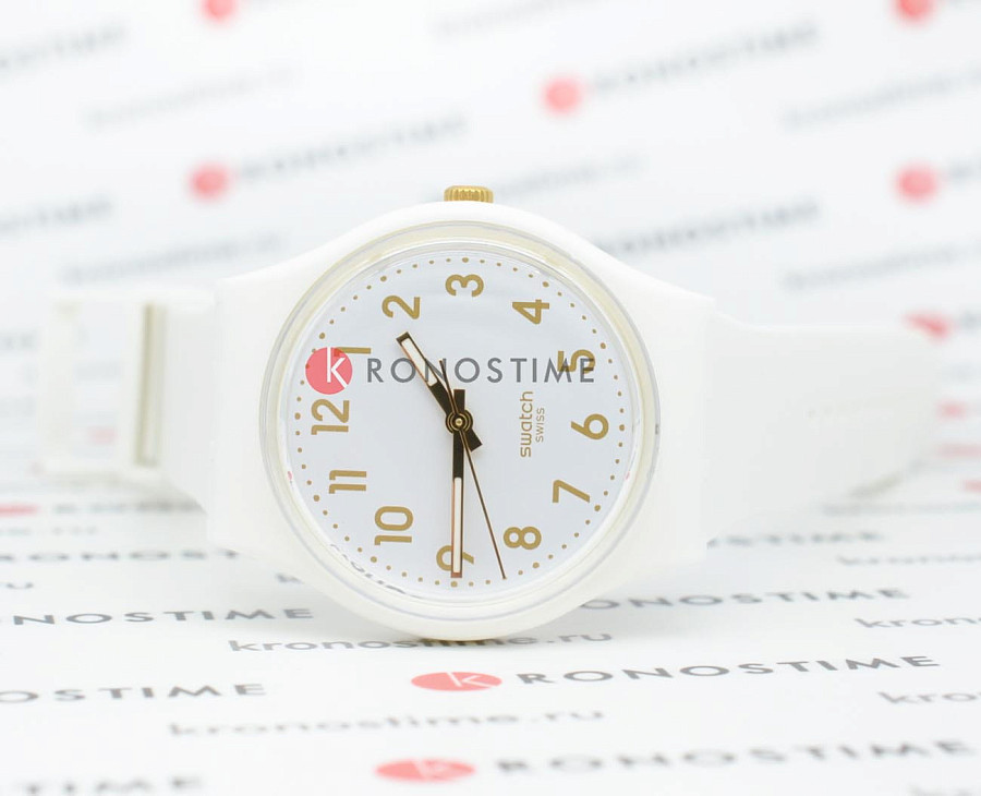 Часы Swatch Gent Biosourced Standart SO28W106 — кварцевые, пластик