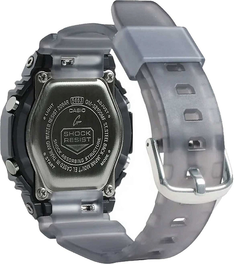 Часы Casio G-Shock GM-S2100MF-1A — сталь металл пластик, Япония