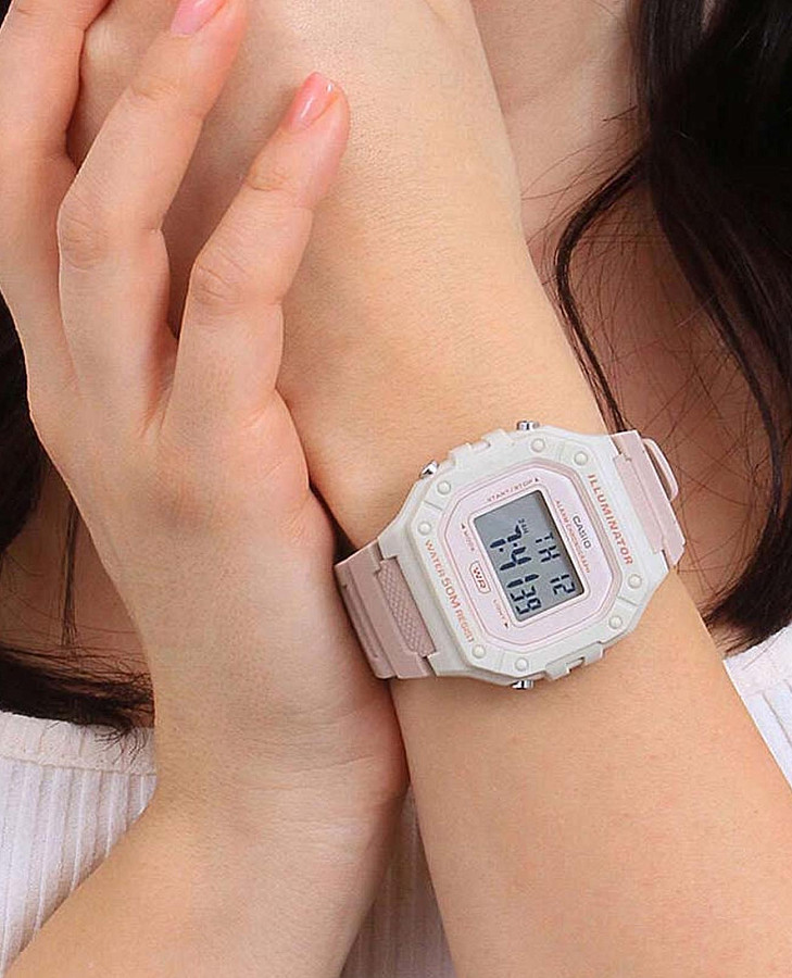 Часы Casio Collection W-218HC-4A2VEF — Япония, кварцевые