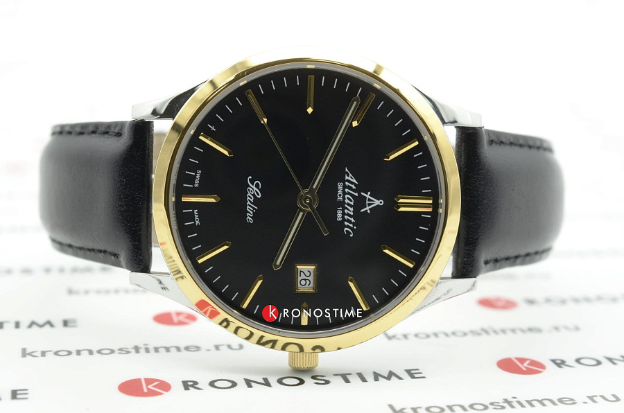 Часы Atlantic 62341.43.61 — кожаный, мужские