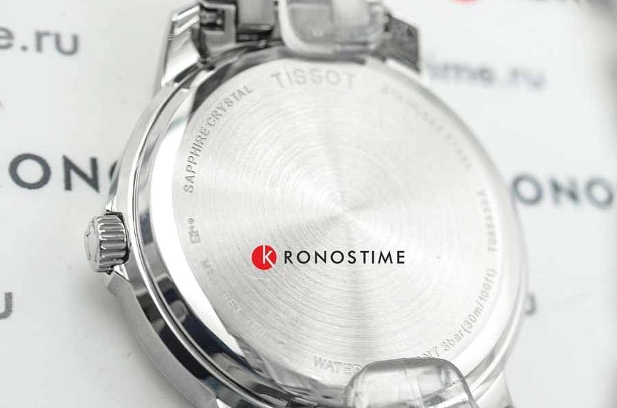 Часы Tissot Automatics III Day Date T065.930.11.031.00 — мужские, нержавеющая сталь