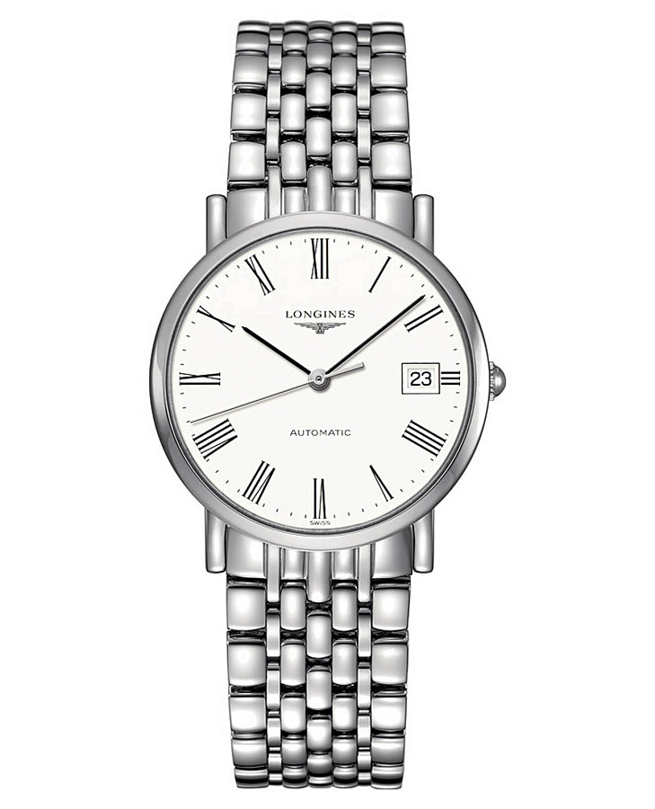 Часы Longines Elegant Collection L4.809.4.11.6 — женские, белый