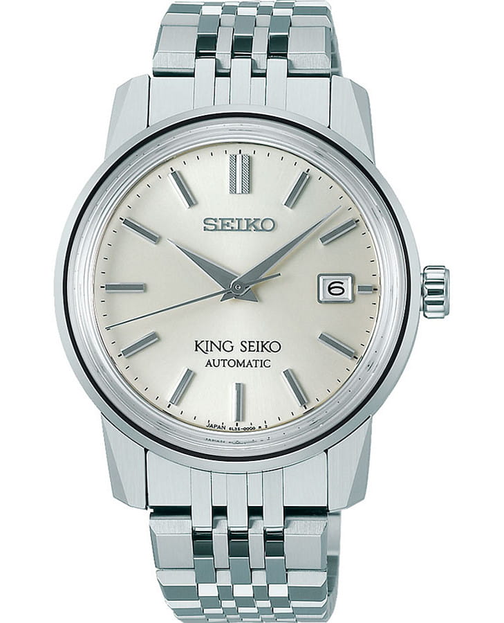 Часы Seiko King Seiko SJE089J1 — мужские, бежевый