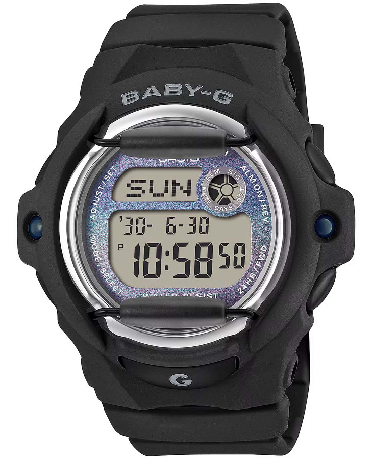 Часы Casio Baby-G BG-169GD-1 — женские, антрацитовый