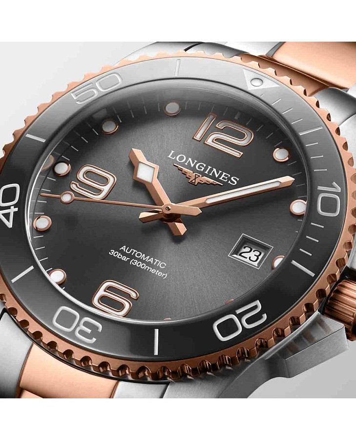 Часы Longines HydroConquest L3.781.3.78.7 — механические, сталь металл