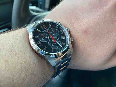Фото покупателя: Швейцарские наручные часы Certina DS Podium Chronograph 1/10 sec C034.417.11.057.00 с хронографом