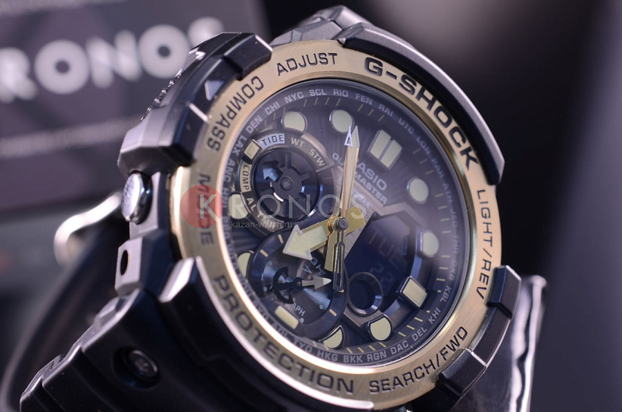 Часы Casio G-Shock GN-1000GB-1A — сталь металл пластик, Япония