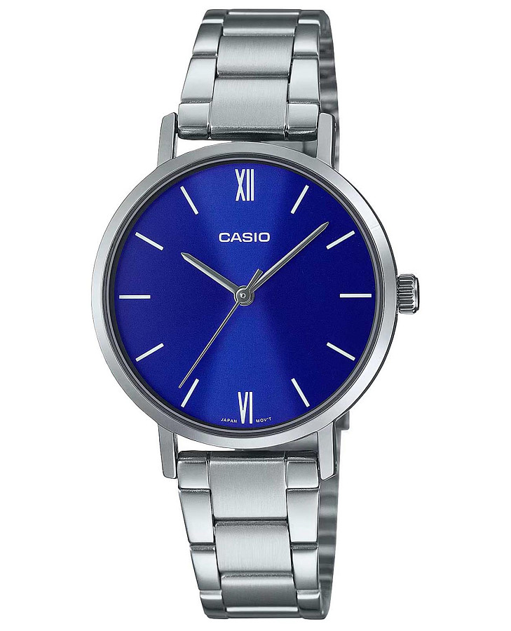 Часы Casio Collection LTP-VT02D-2A — женские, синий