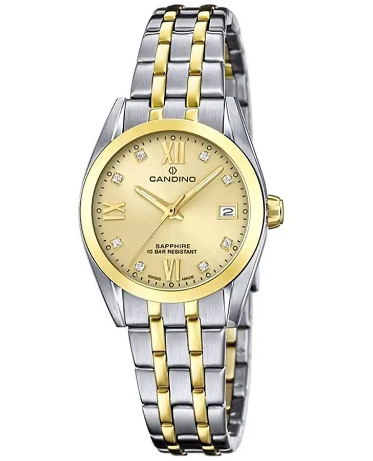Часы Candino Couple Quartz C4704/C — женские, золотой