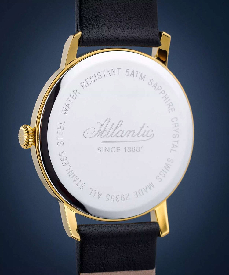 Часы Atlantic Super De Luxe Precious Stones Rainbow Edition 29355.45.29LBK — металл сталь, Швейцария