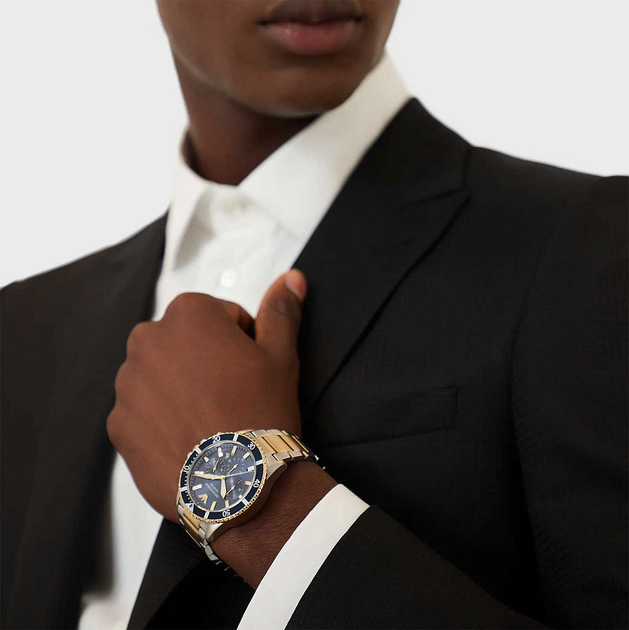 Часы Emporio Armani Diver AR11362 — кварцевые, металл сталь