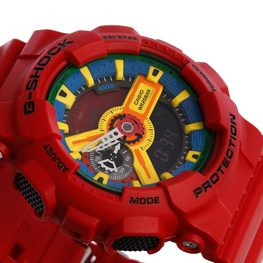 Часы Casio G-Shock GA-110FC-1A — пластик, Япония