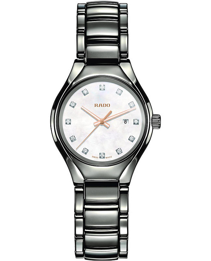 Часы Rado True Diamonds R27060902 — женские, перламутровый