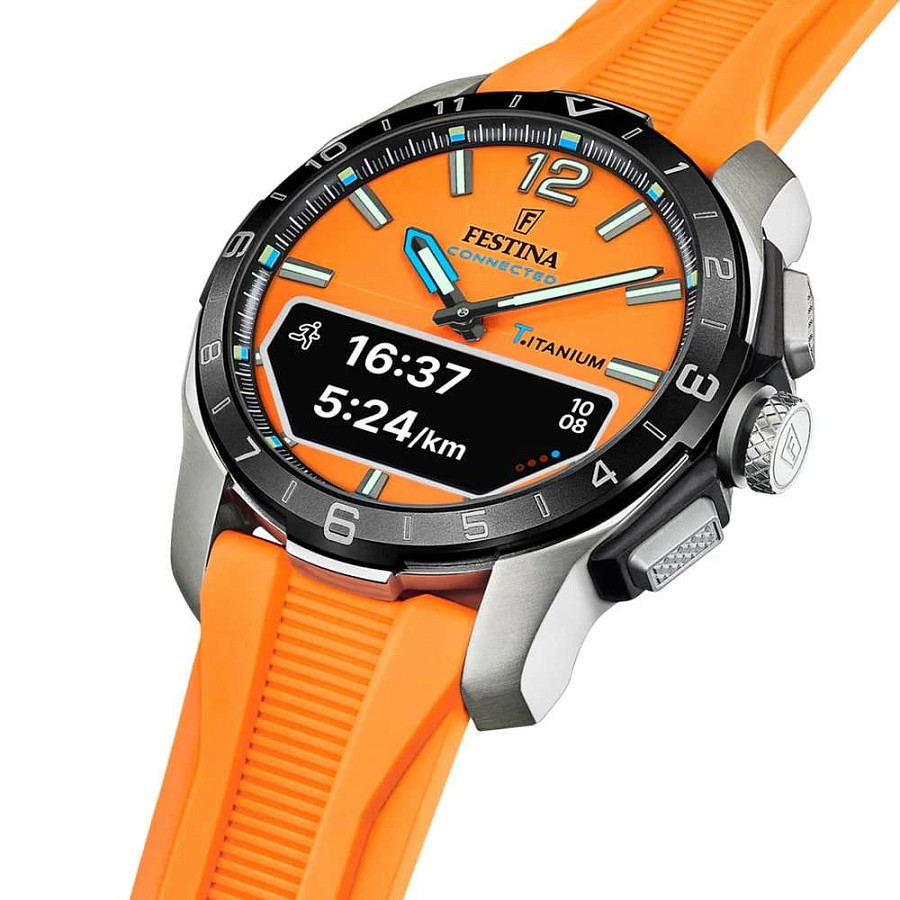 Часы Festina Connected D F23000/7 — кварцевые, титан
