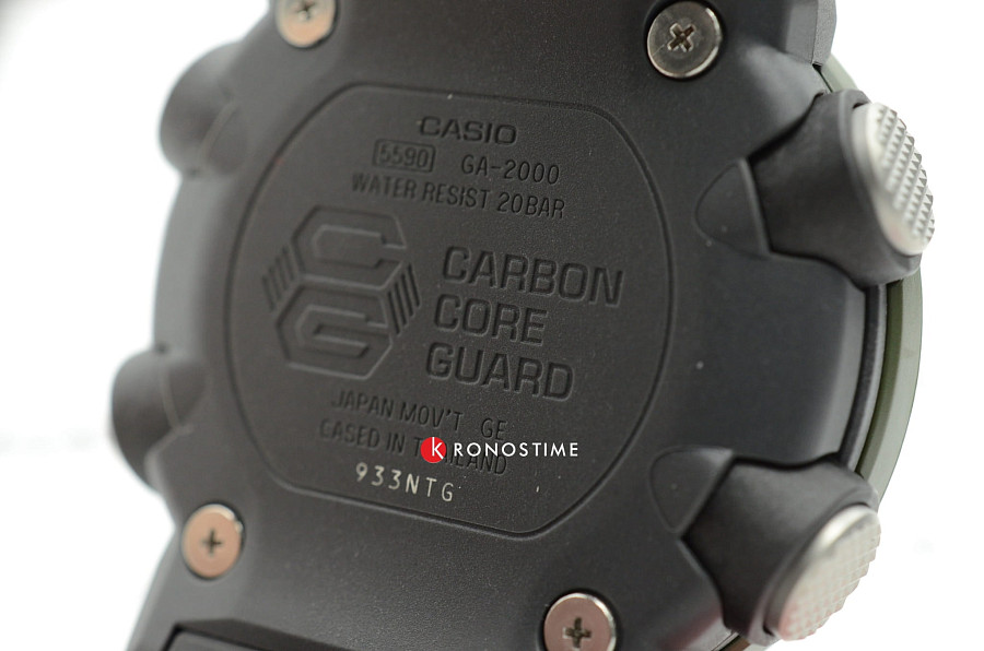 Часы Casio G-Shock GA-2000-3A — Япония, электронные