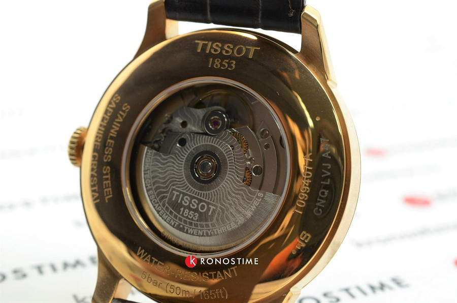 Часы Tissot Chemin des Tourelles Powermatic 80 T099.407.36.447.00 — Швейцария, механические