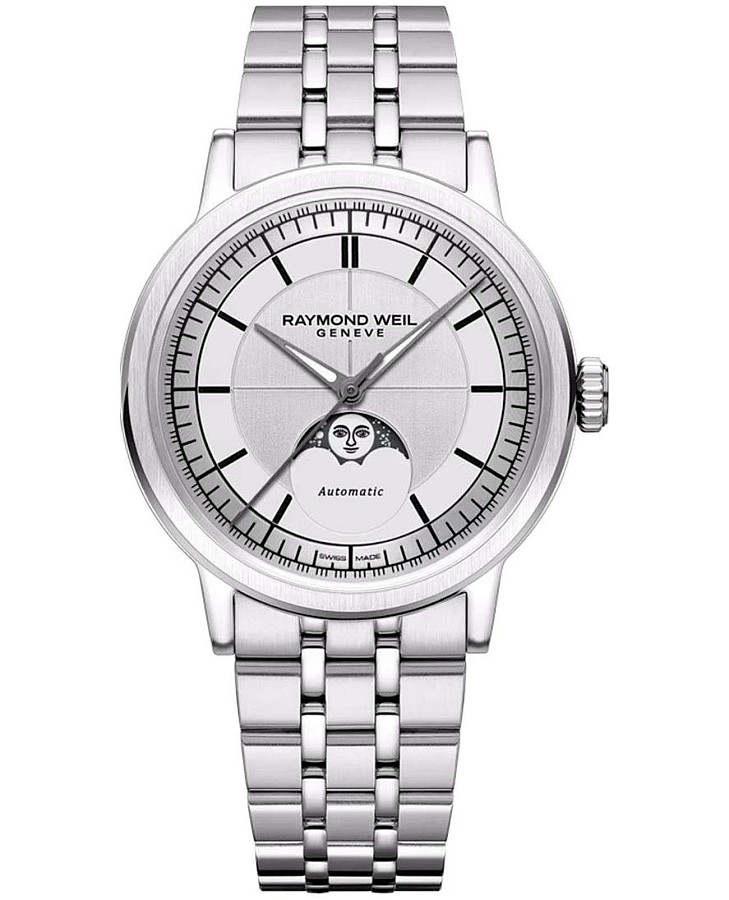 Часы Raymond Weil Millesime 2945-ST-65001 — мужские, серебристый