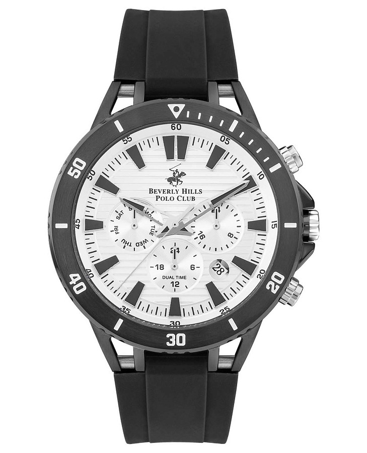 Часы Beverly Hills Polo Club BP3411X.351 — мужские, белый