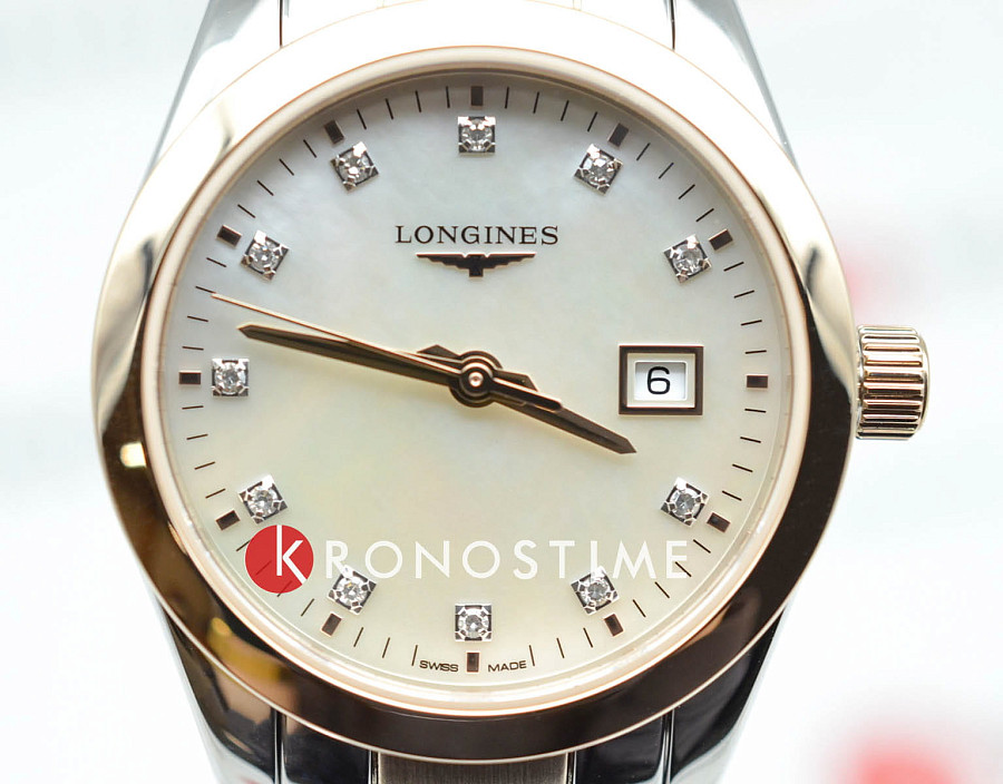 Часы Longines Conquest Classic L2.286.3.87.7 — сталь металл, Швейцария