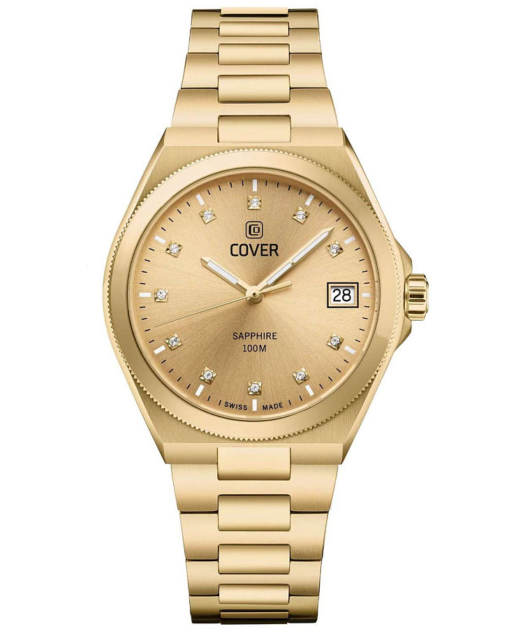 Часы Cover Iconosteel Lady CO223.06 — женские, золотой