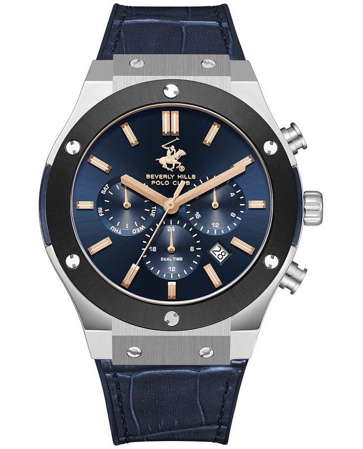 Часы Beverly Hills Polo Club BP3690X.377 — мужские, синий