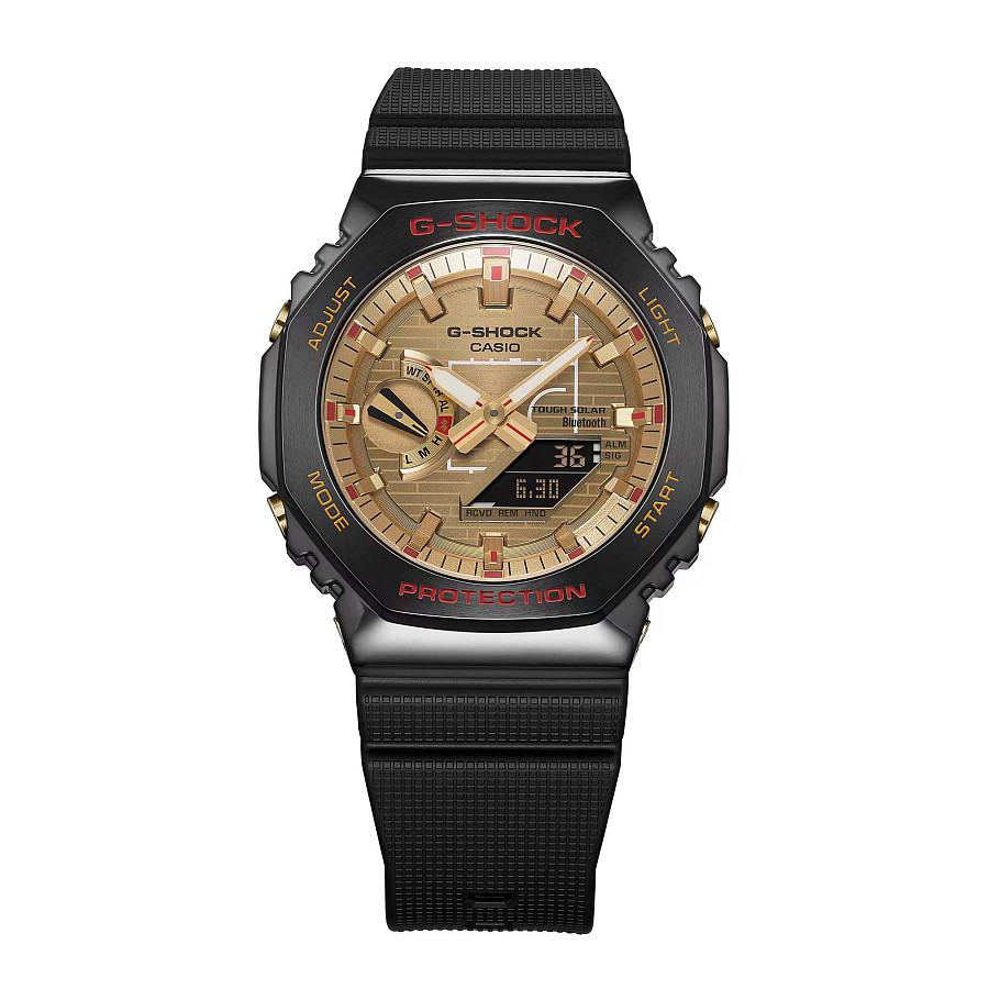 Часы Casio G-Shock GBM-2100RH-1A — Япония, электронные