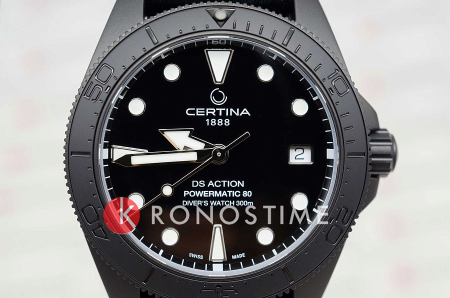 Часы Certina DS Action Diver C048.807.38.051.00 — сталь металл, Швейцария