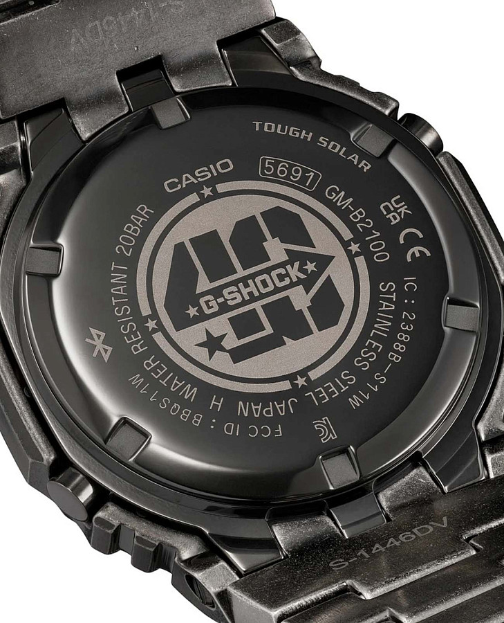 Часы Casio G-Shock GM-B2100VF-1A — металл сталь, Япония