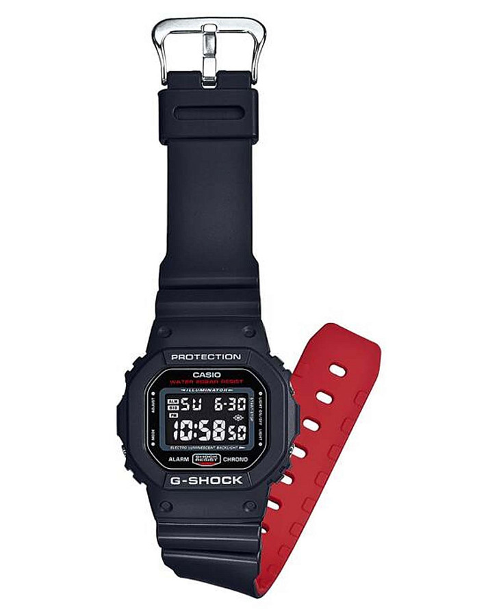 Часы Casio G-Shock DW-5600UHR-1 (DW-5600UHR-1DR) — артикул DW-5600UHR-1