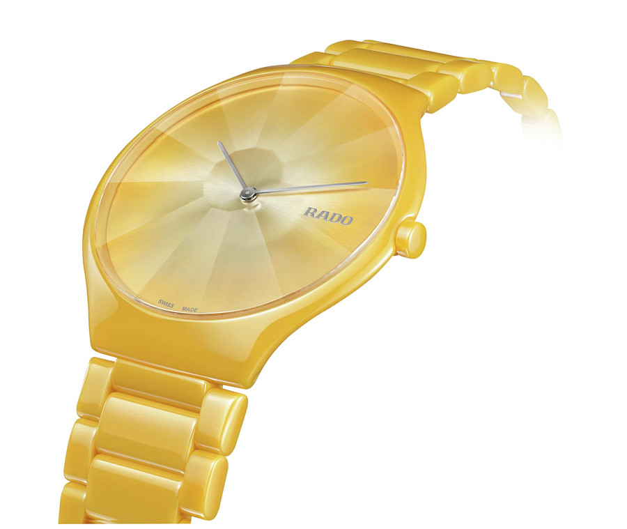 Часы Rado True Thinline x Great Gardens of the World R27122252 — кварцевые, керамика