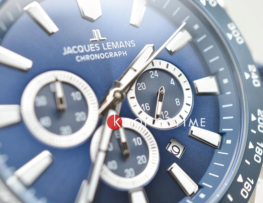 Часы Jacques Lemans Sport 1-2140F — нержавеющая сталь, мужские