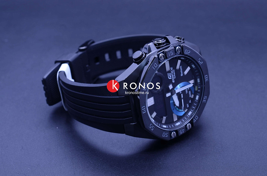Часы Casio Edifice ECB-10PB-1ADF (ECB-10PB-1AEF) — мужские, черный
