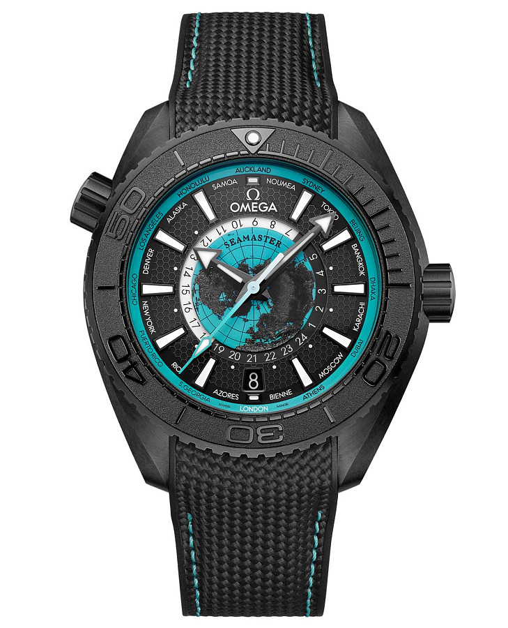 Часы Omega Seamaster Planet Ocean 600M 215.92.46.22.01.006 — мужские, черный